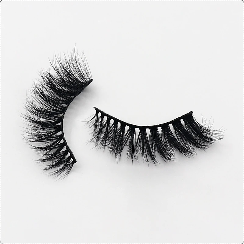 

5D Mink Eyelash With Private Label Eyelashes 3D Pairs Human Hair 25Mm 30Mm Fluffy 100 Premium Vendor Wholesale Long Lash, Black