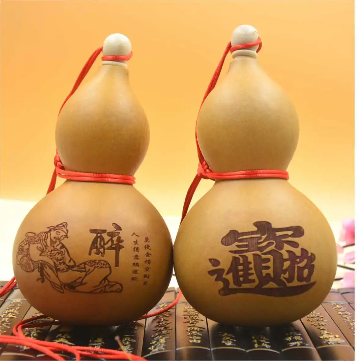 

Natural Dry Gourd Bottle Table Decor Dried Flowers Christmas Decors Party Fruits Ornaments, Customized color