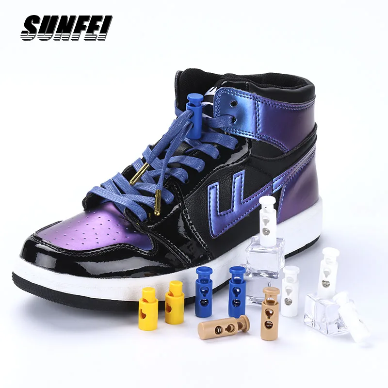 

shoe Charms lock shoelaces decoration accessories Elasticity buckles Tags Charm sports shoes sneakers