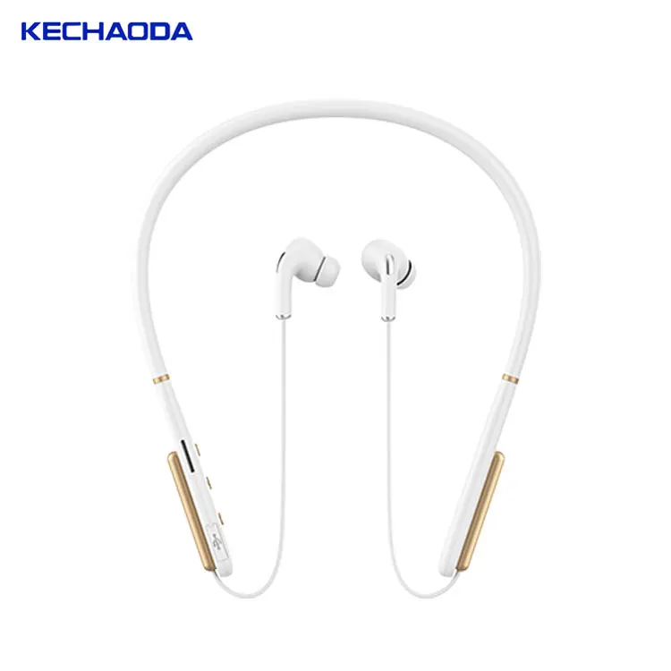 

KECHAODA GB02 2021 Latest BT V5.0 Bass Sound Wired blutooth Neck Band Headset