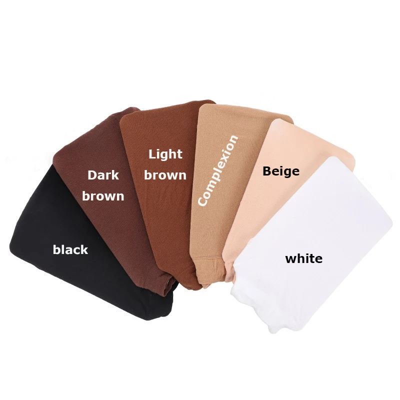 

Brown beige soft breathable dome mesh stocking wig cap for wig making, Black/beige/light brown/dark brown/fleshcolor