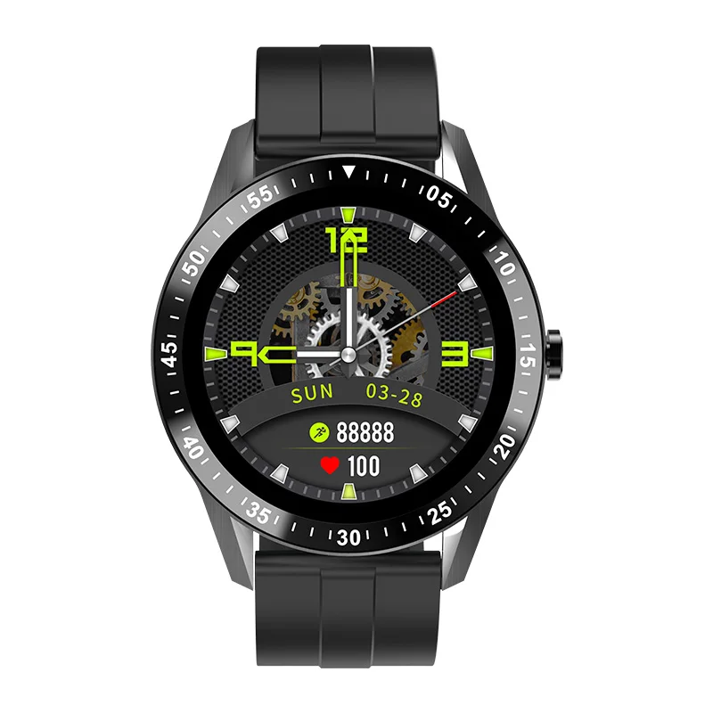 

Smart Watch for IOS Android Men Women Sport Intelligent Pedometer Fitness Watches Hot Seller Waterproof Smart Band,TEK-S1 Black