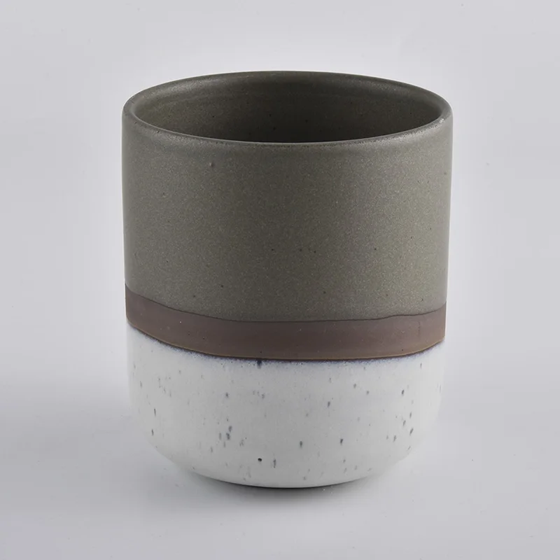 matte colorful glazed ceramic candle holders wholesale