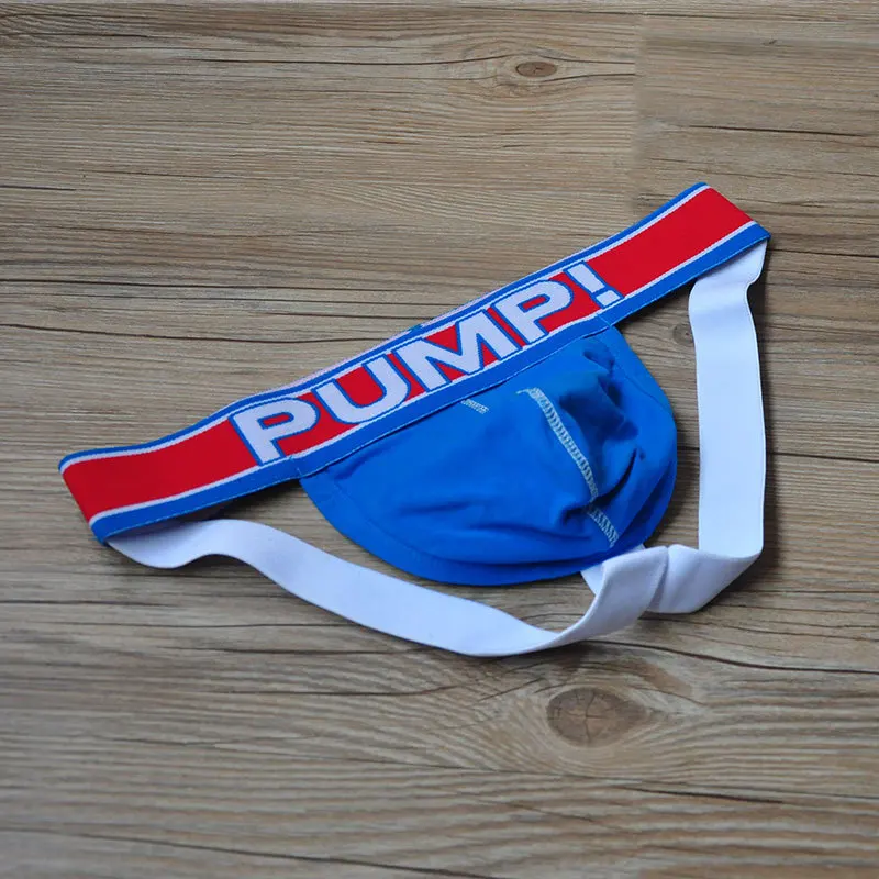 

Custom Jock Strap Printed Transparent jockstrap mens sexy Underwear Gay Black Men in Jockstraps, Sapphire blue, red, dark blue, white