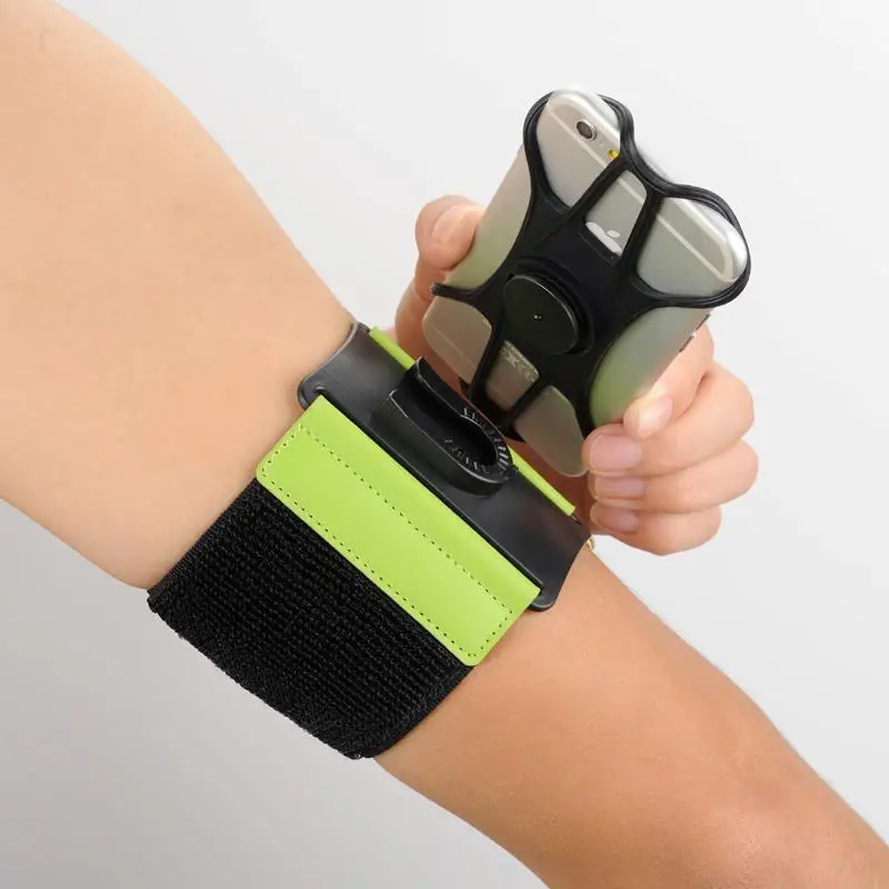 

Soomfon 360 Rotating Mobile Phone Holder Armband phone holders for Arm, Black