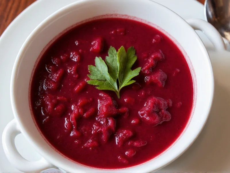 beets soup