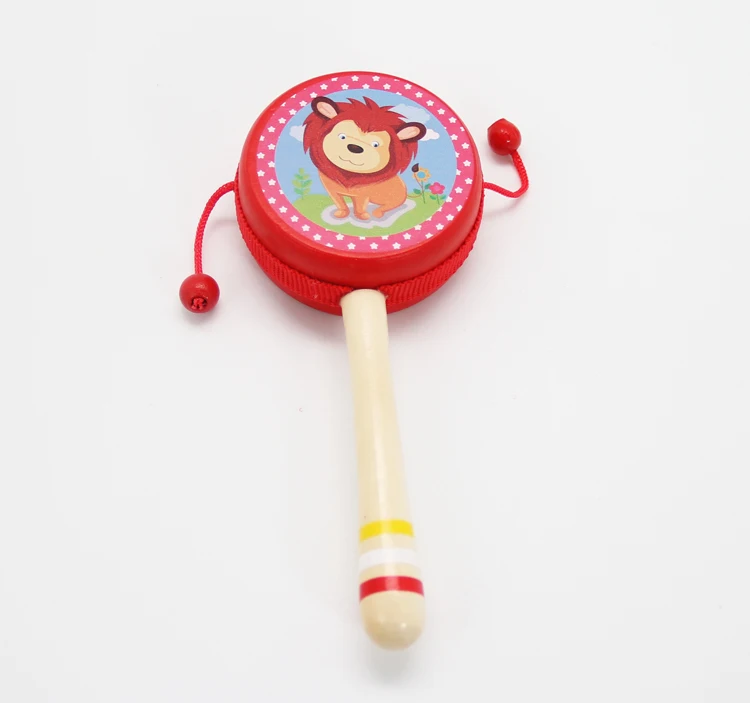 Df503 Percussion Instrument Wooden Rattle Drum Damroo Drum Buy Rattle