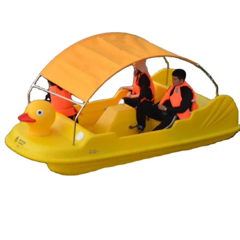 

Amusement Park Factory Hot Sale Four-Seat Swan electric boat for park rental, Customized