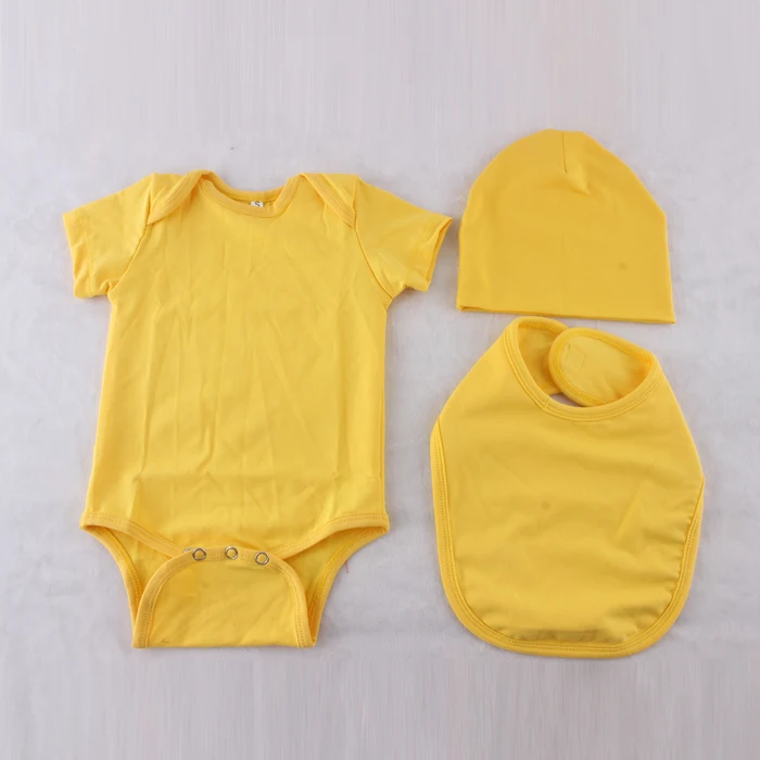 solid baby romper