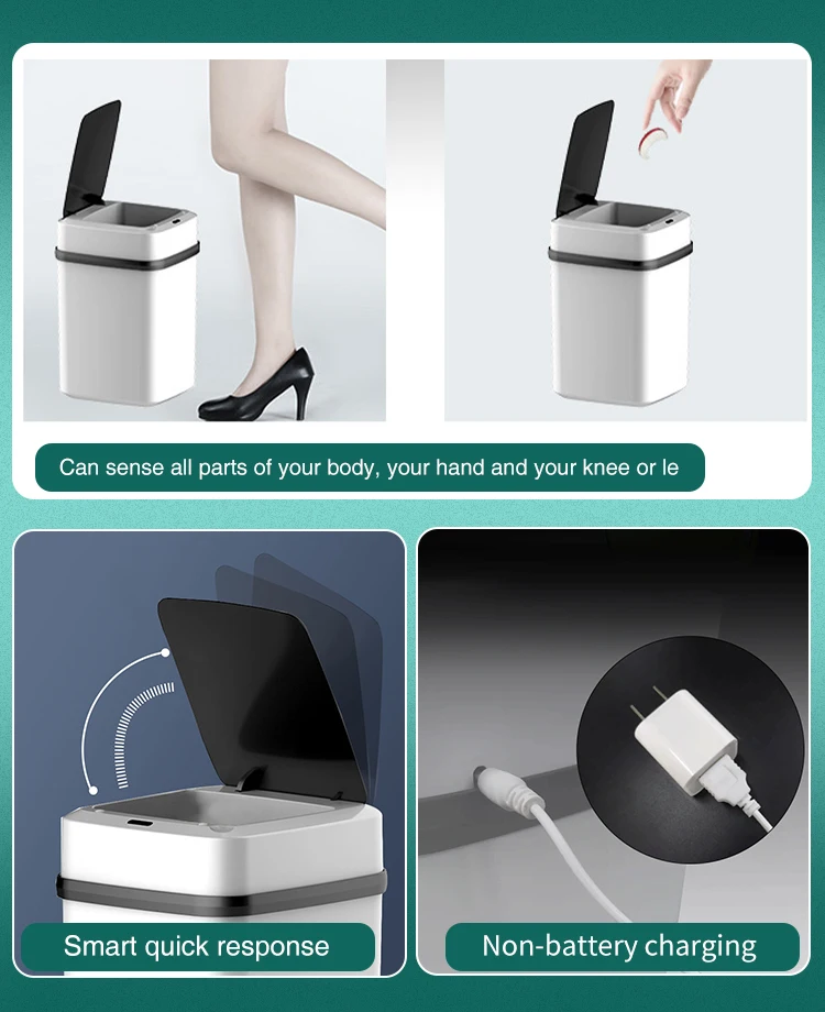 2020 Hot Selling Smart Sensor Trash Can For Home Office,Sensor Dustbin