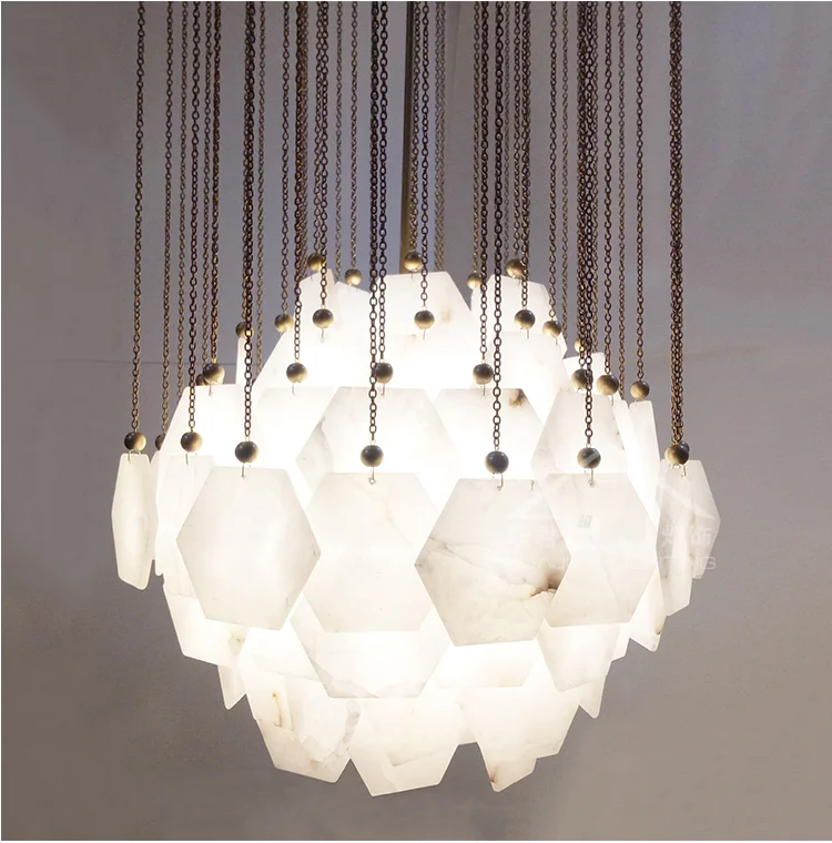 Wholesale Supply Marble Chandeliers Pendant Lights Marble Chandelier