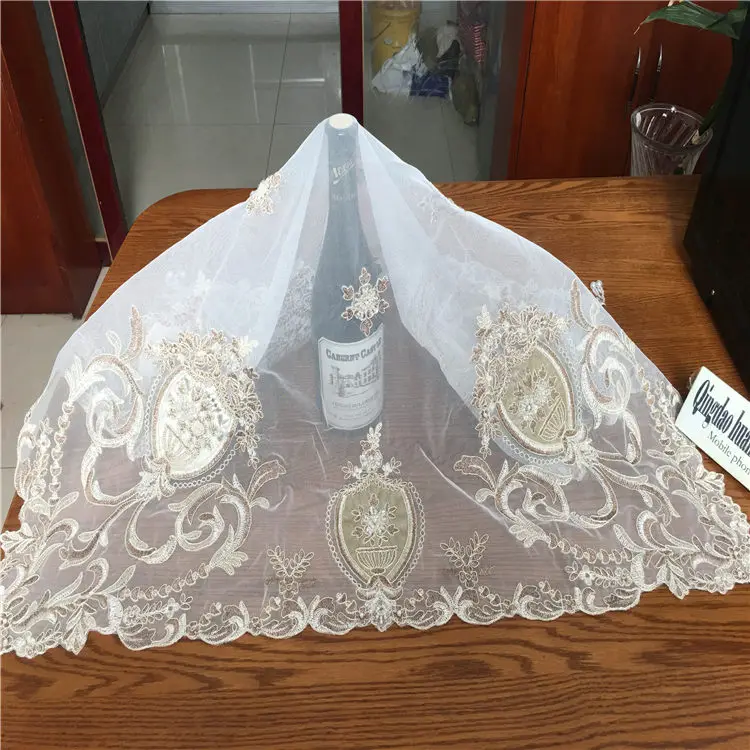 Aliexpress Hand Embroidered Velvet Polyester Organza Beaded Tablecloth