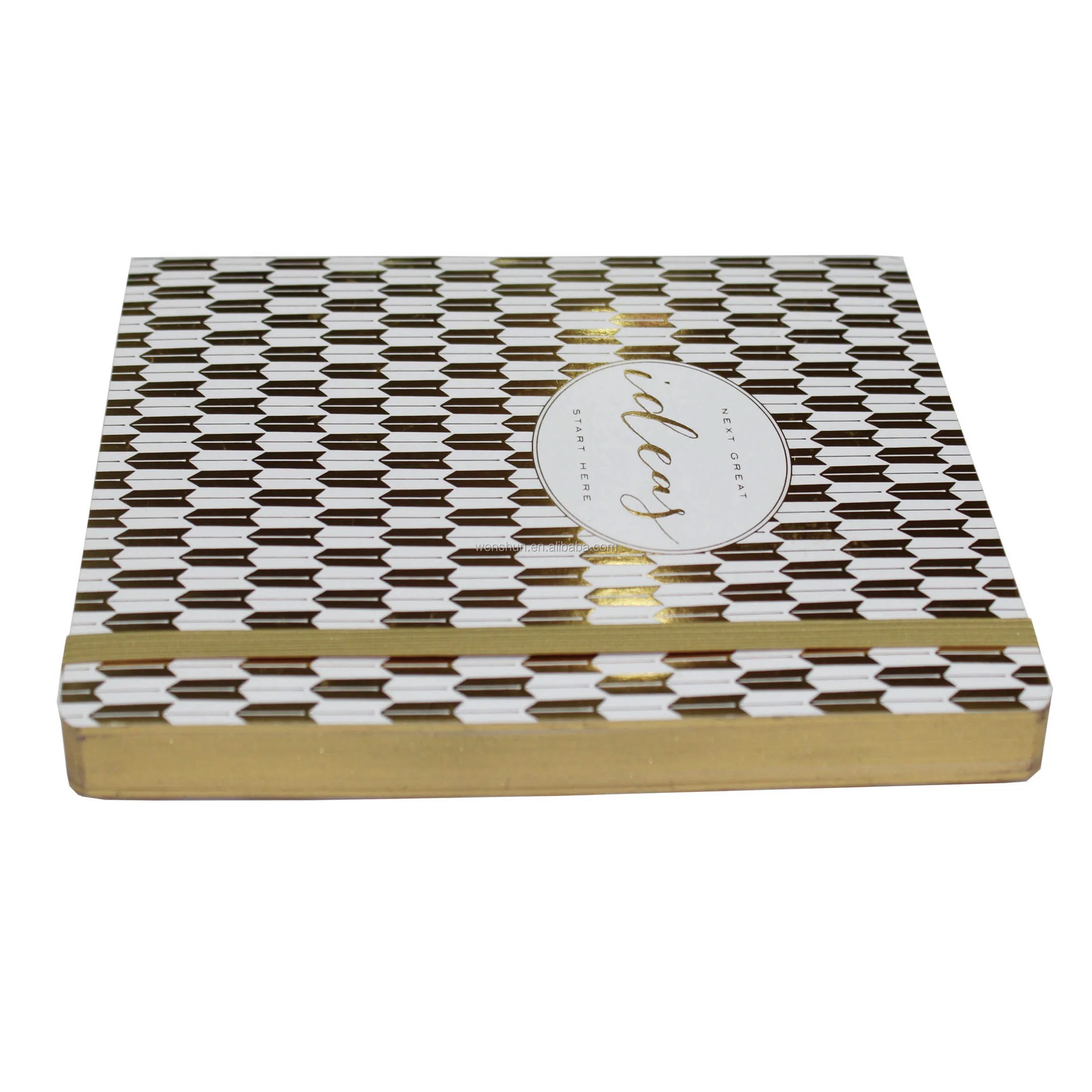 

Custom A6 Lined Paper Notebooks Hardcover Coloured Edge Paper, Customized