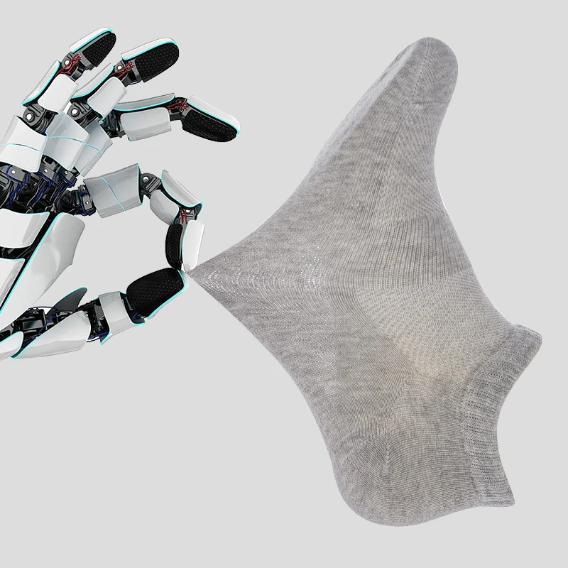 

Factory Wholesale Men Boat Socks Summer Autumn Non-slip Breathable Invisible Cotton Socks Male Ankle Sock