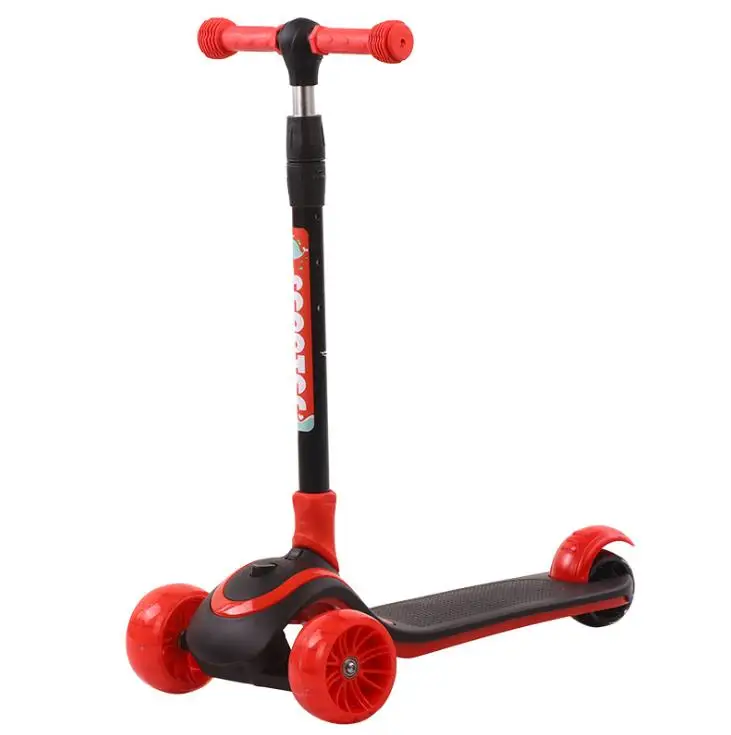 

2020 Manufacturer Wholesale New Design Flashing Light Folding Kids Scooter