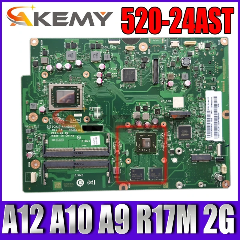 

Applicable to AIO 520-24AST A12 A10 A9 R17M 2G computer independent graphics card motherboard number LA-E883P FRU 01LM180