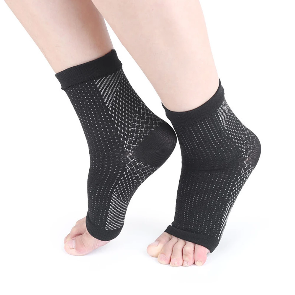 

1 Pair Original Quality Copper Infused Magnetic Foot Support Compression Sock For Relieve Muscle Soreness And Varicose Veins