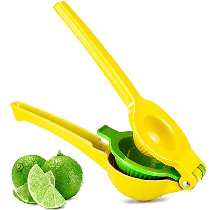 

Dropshipping Heavy Duty Mini Aluminum Alloy Manual Citrus Juice Press Metal Lemon Lime Squeezer and Orange Juicer Tools