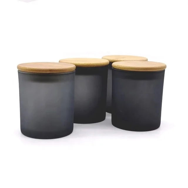 

Custom Private Brand 10oz Candle Jars Unique Cylinder Decorative Empty Candles Jars Online