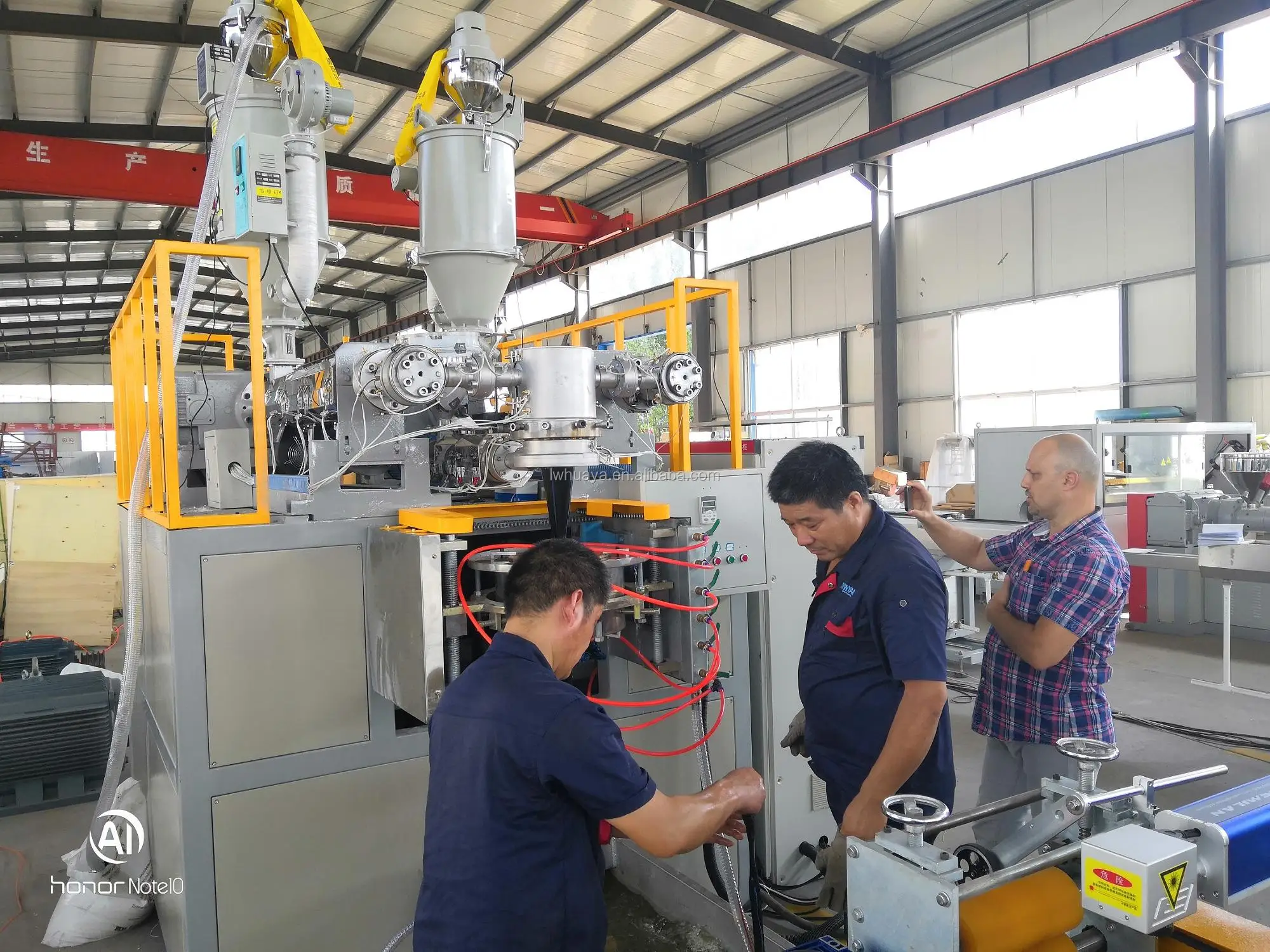 High Quality Inlaid Round Drip Machine Round Dripper Irrigation Pipe