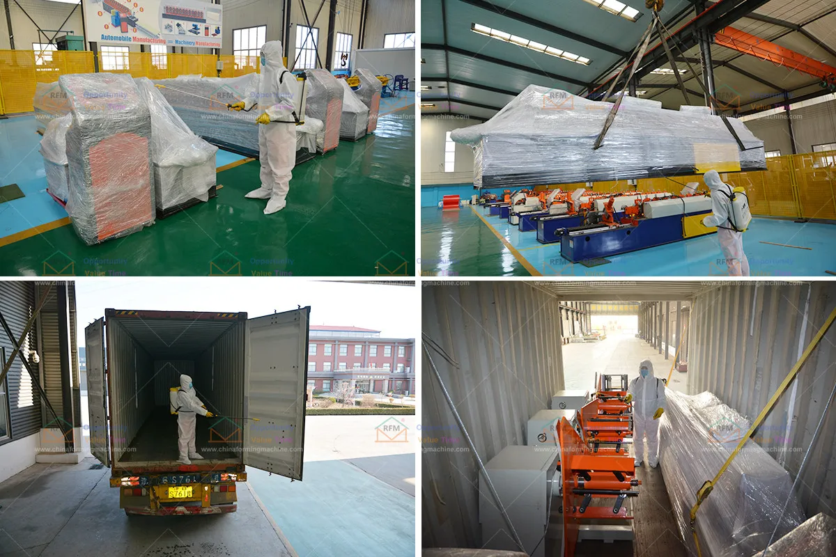 High Performance Corrugated Panel Zinc Aluminum Roofing Iron Sheets Roll Forming Making Machine