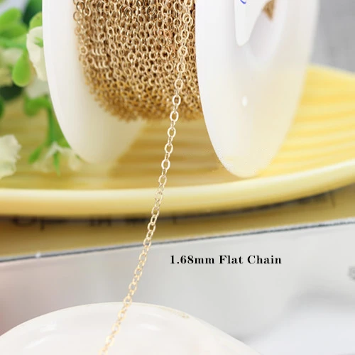 

1.1MM 14K Gold Filled Chain For DIY Jewelry