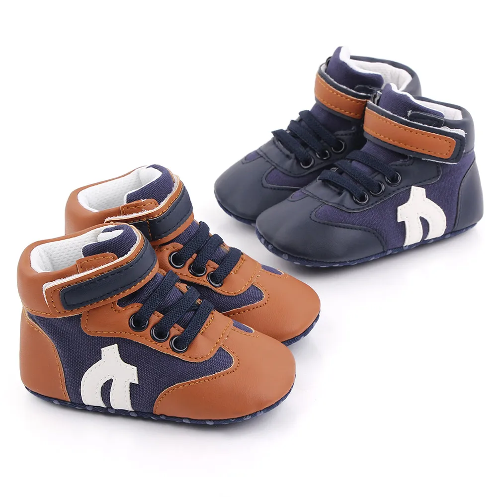 Fashion Baby Sneakers Soft Sole Non-slip Toddler Shoes Boy Baby Shoes 2025 factory