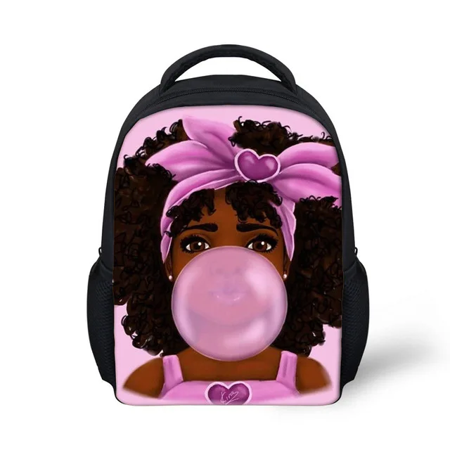 

Wholesale School Bags Afro African Bubble Girl Print Kindergarten Bags Kids School Backpack Small Toddler Bag Bookbag Suppliers, Customized color