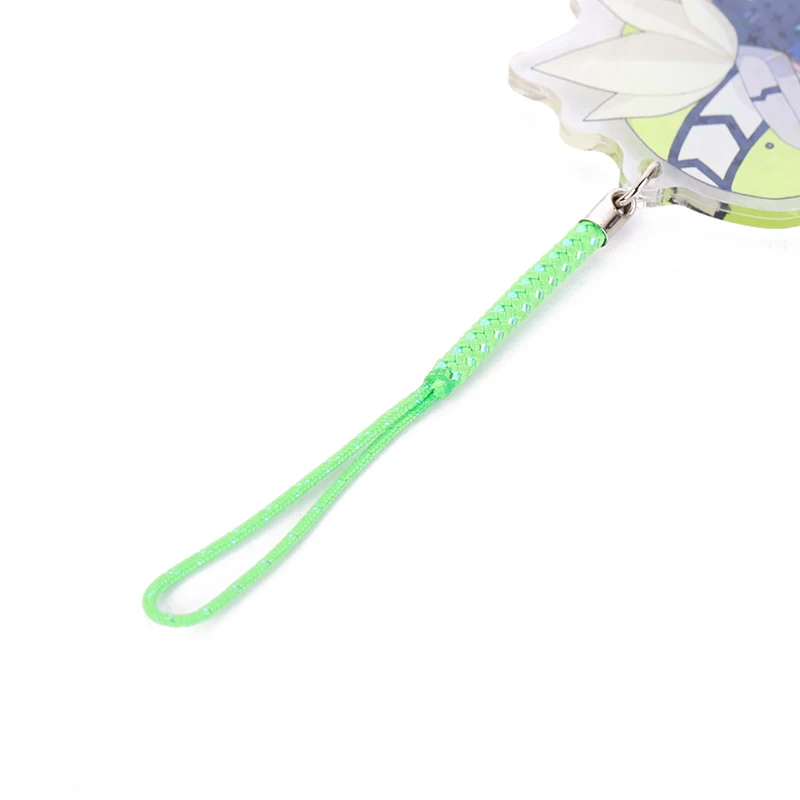 
NO MOQ double board custom logo hologram comic anime acrylic charm with your design 