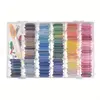 colorful Craft Floss Cross Stitch Threads with Embroidery Tools Kits