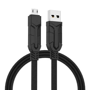Multifunctional four in one plastic casing nylon cord multi charger c-type PD fast charging usb cable for android type c micro - ANKUX.COM