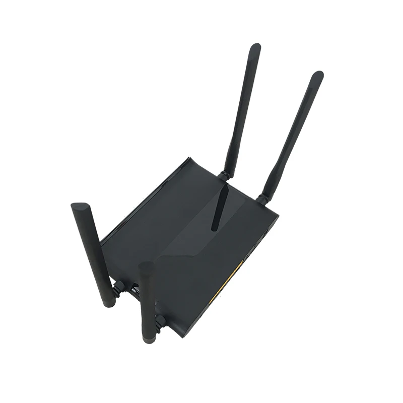 

3g 4g router lan rj45 19216811 openwrt with sim card wifi router, Black