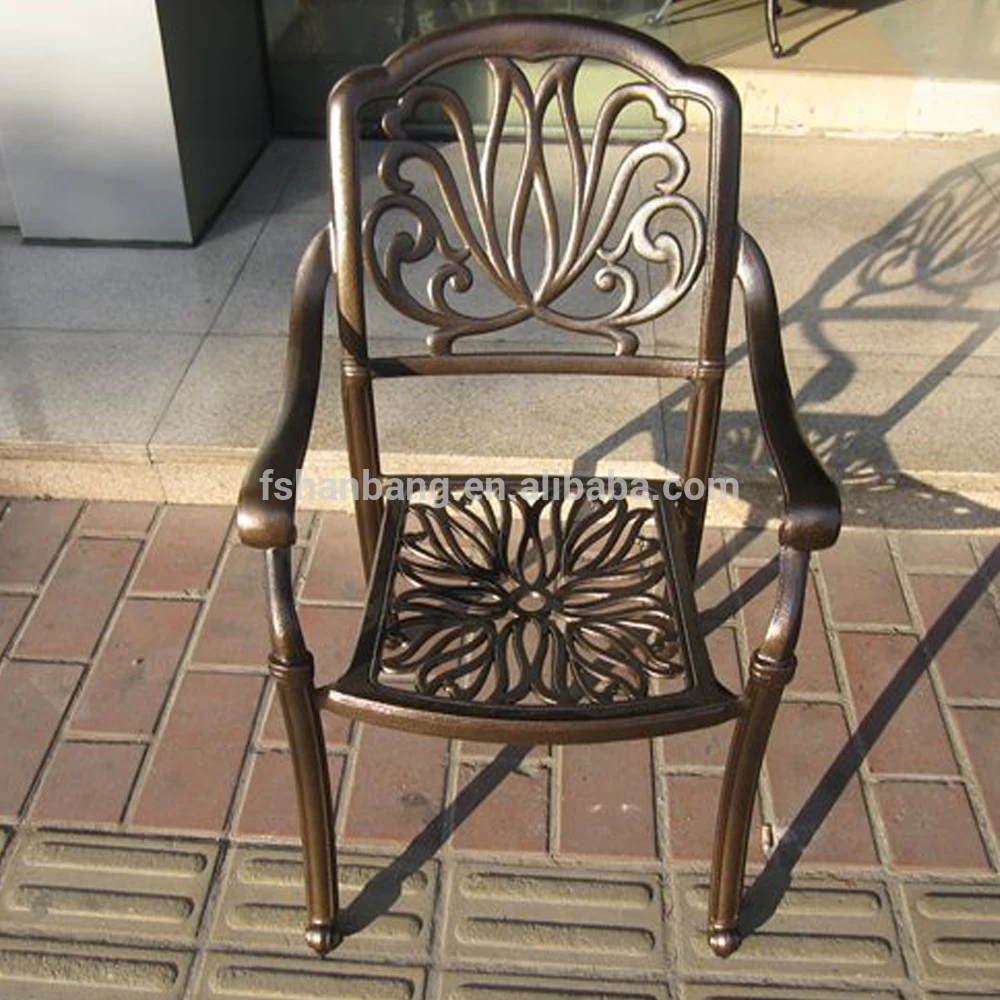 Muebles De Patio Al Aire Libre De Aluminio Fundido De Bronce Elizabeth