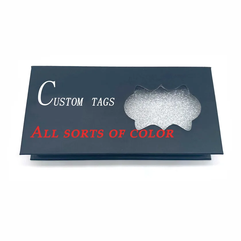 

unique logo black magnetic custom eyelash packaging box