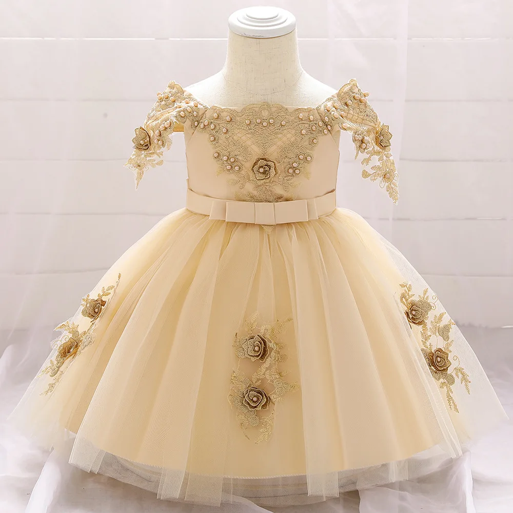 

HYD159 Lace Dress for Girls Baby Girl Dress Clothes Children's Christmas Dress Baby Girl for Newborn, As the picture show