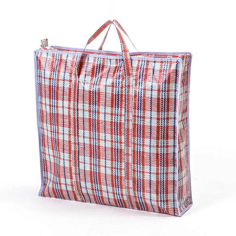 

Reusable large capacity recycled pp non woven moving shopping bags with zipper