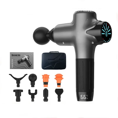 
2021 strong handheld percussion massage gun body massager therapy muscle fascia massage gun speed 