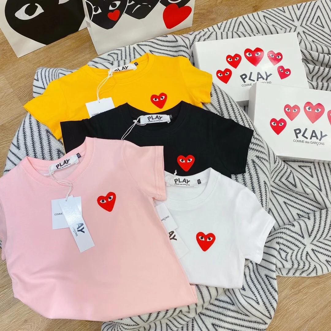 

Summer fashion cotton top kids family matching outfits T-shirt, White