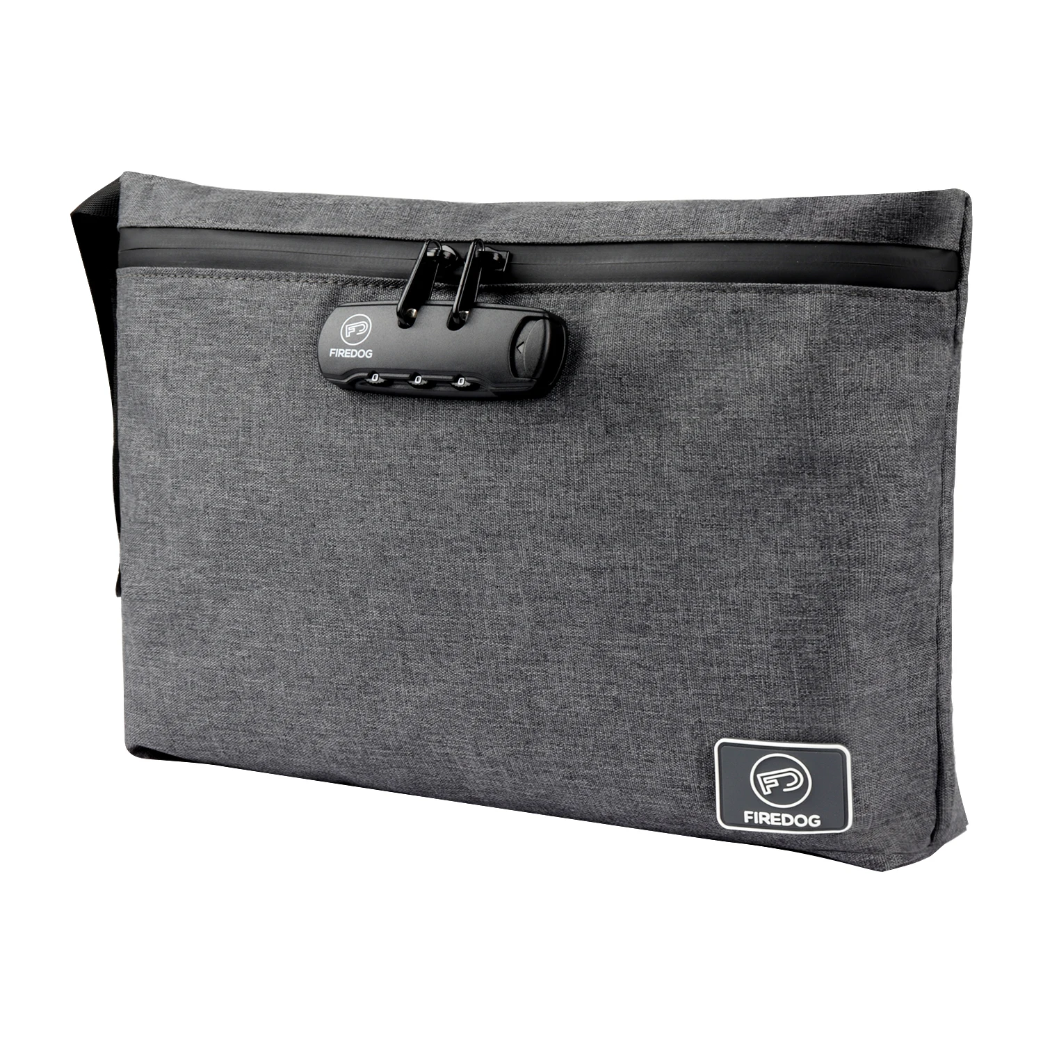 

FIREDOG Custom Carbon Lining Travel Stash Bag with Lock Smell Proof Bag