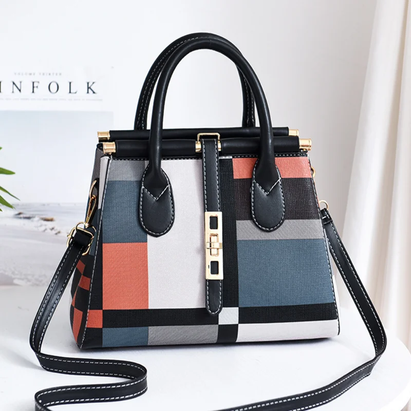 

Wholesale good quality women handbags customized logo and design service bags, Black / grey / brown / red / pink