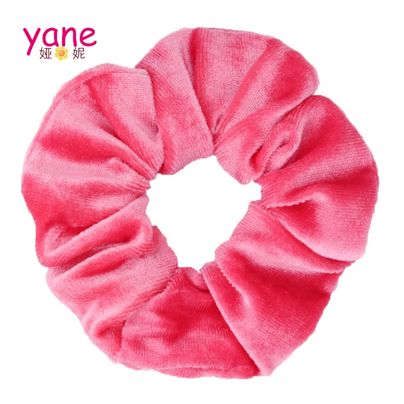 girls high quality hair scrunchies large velvet hair scrunchies