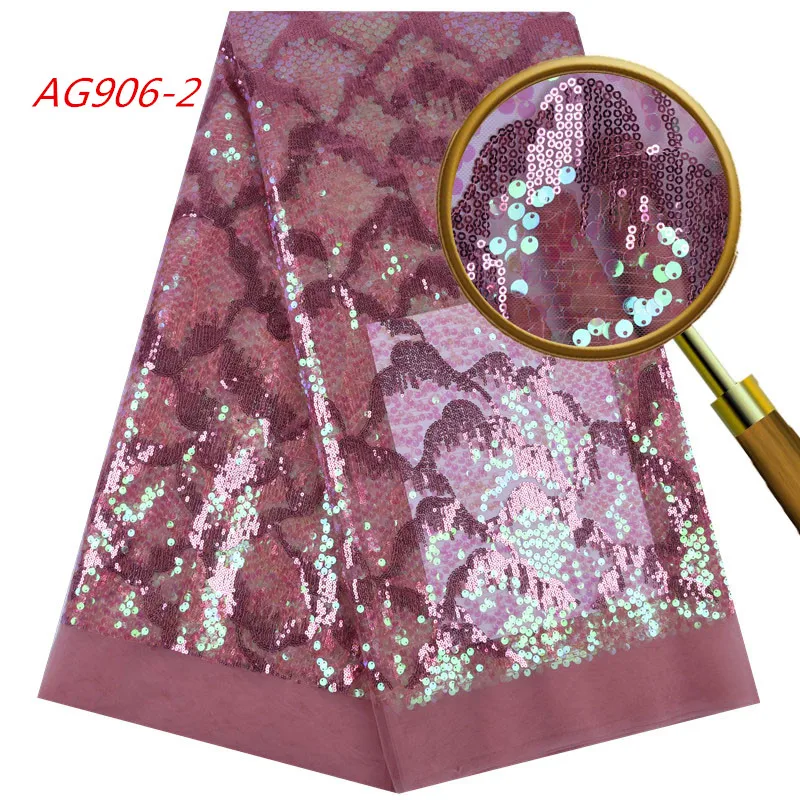 

1727 Free Shipping French Laces Fabrics High Quality Tulle French Sequins Saree Border Lace With Beads Sequins, Cupion