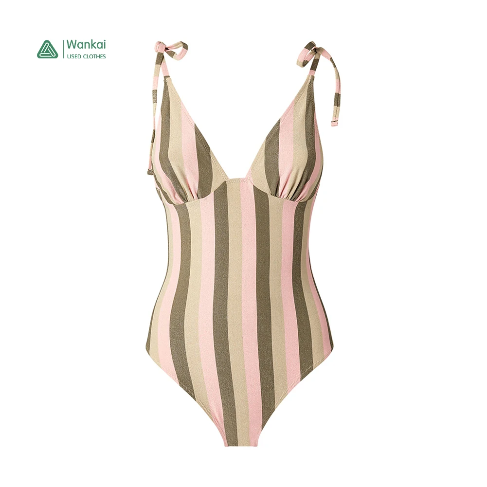 

Wankai Apparel Manufacture Second Hand Clothing Mixed Bales Used Thong Bikini Swimsuit Bathing Suits Swimwear, Mixed color