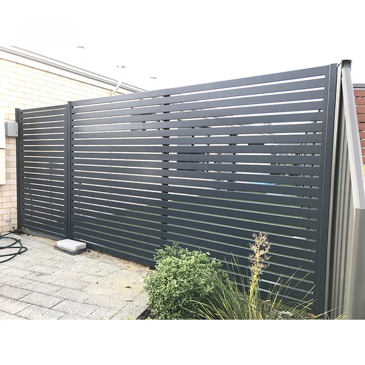 

Safety Fence Metal Fence Aluminum Slat Fence, Customer's request