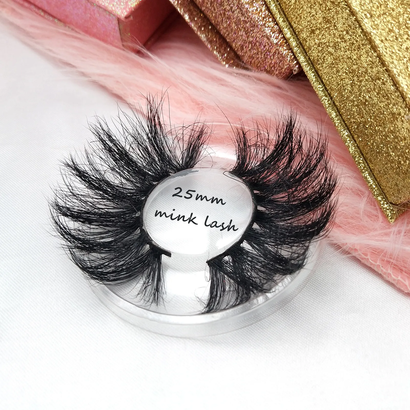 

Lashdoll 100% fluffy mink eyelashes Full Strip lashes3d wholesale eyelash vendor 25mm eye lashesh, Natural black