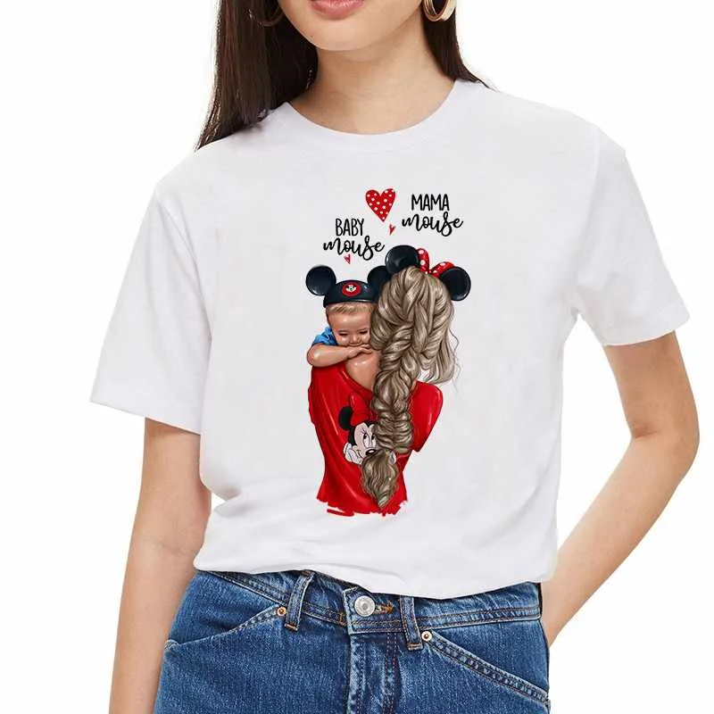 

Mzl's Love Summer New Fashion Women's Cotton Printed Round Neck T-shirt, Customized