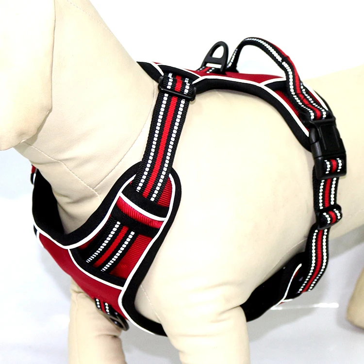 

Multicolor Reflective Adjustable Dog Pet Harness No-pull Dog Harness Pet Vest