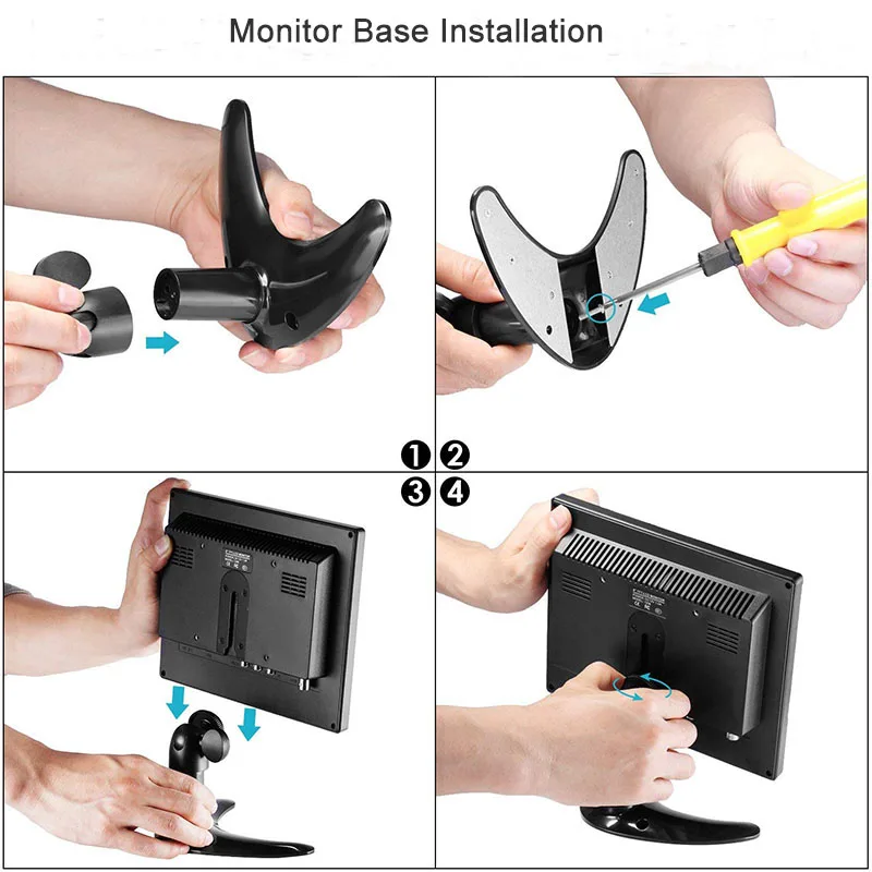 
ZHIXIANDA Factory OEM 11.6 inch LCD CCTV Car GPS Monitor 