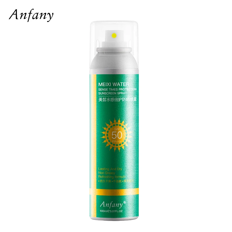 

colorless transparent Sunscreen spf 50 Outdoor Long-lasting Anti-UV Sunblock Concealer Isolation Sunscreen Spray