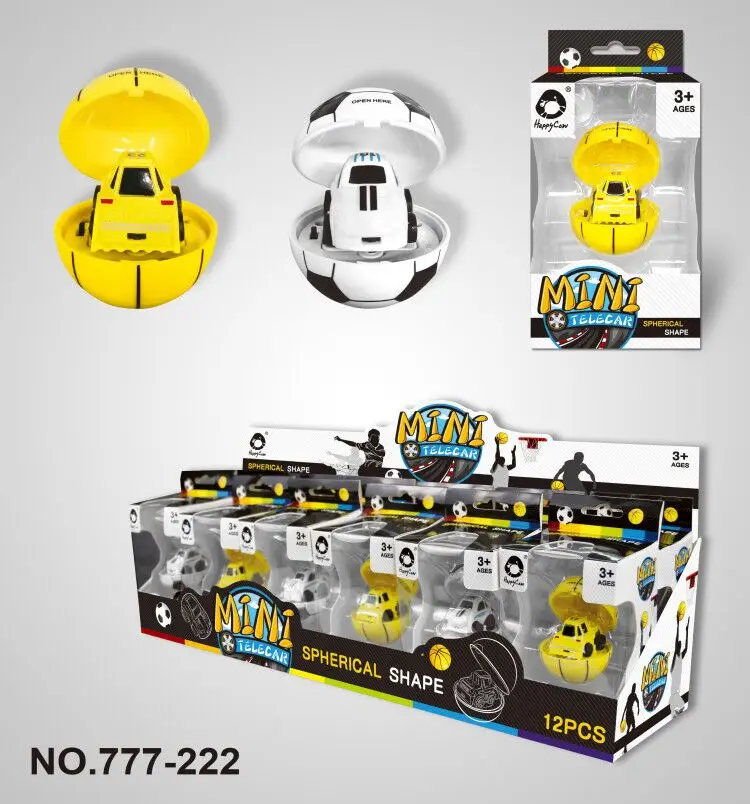 Newest 2.4ghz Remote Control Football Basketball Rc Mini Car Ball Toys